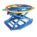 Revolutionize Loading Docks: i-lift QAL1000 Pneumatic Lift Table Cuts Back Injuries by 40% (No Power Needed!)